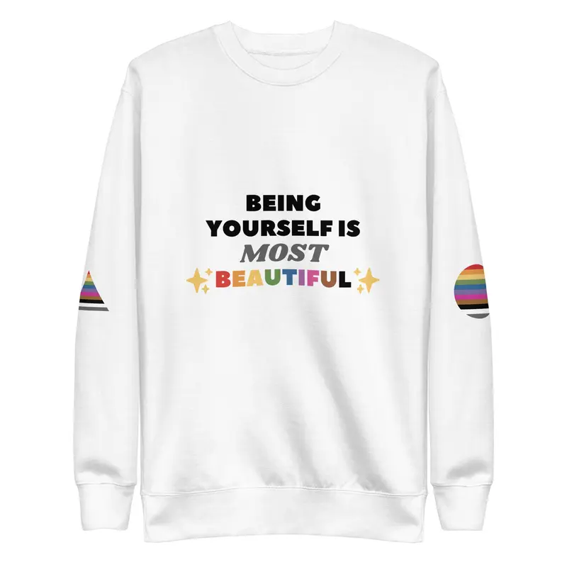 Being Yourself is Beautiful Front